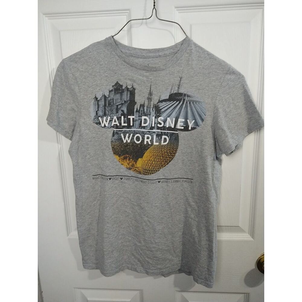 Disney Parks Walt Disney World Woman S Grey Short Sleeve Tee